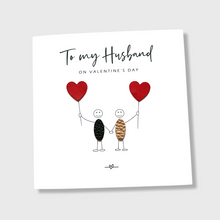 Load image into Gallery viewer, Valentines Card for Husband