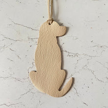 Load image into Gallery viewer, Labrador Ornament Leather Dog Gift Memory Keepsake Bookmark Hanging Decoration