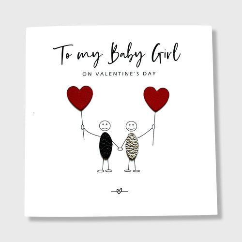 Valentine's Day Card for Baby Girl