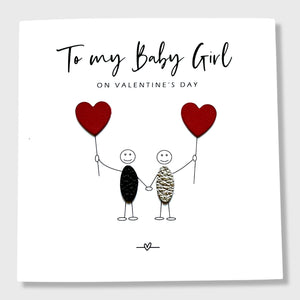 Valentine's Day Card for Baby Girl