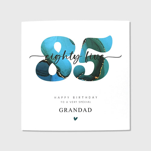 85th Birthday Card Grandad Dad Uncle Friend Godfather Him