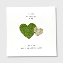 Load image into Gallery viewer, 7th Wedding Anniversary Card Wool Anniversary Him Her
