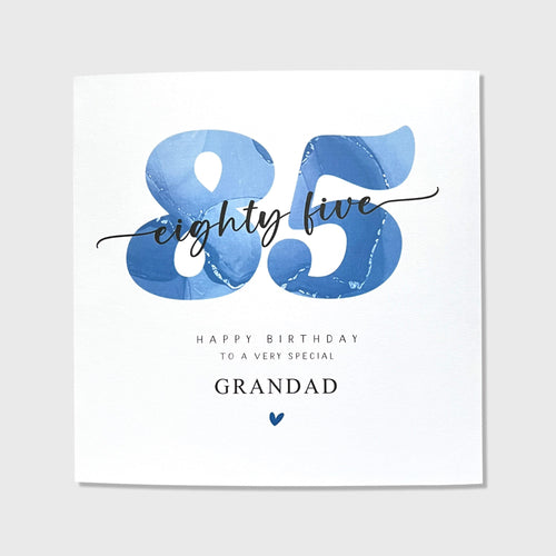 85th Birthday Card Dad Grandad Uncle Godfather Friend Him