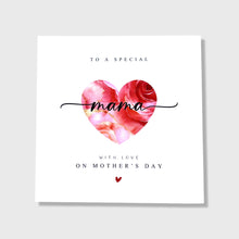 Load image into Gallery viewer, Mother&#39;s Day Card Special Mama Mumma Mummy Mum Mammy Mam