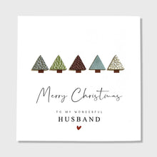 Load image into Gallery viewer, Christmas Card for Husband, Wife, Boyfriend, Fiancé, Him, Her