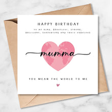 Load image into Gallery viewer, Mumma Birthday Card, Truly Fabulous