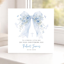 Load image into Gallery viewer, Personalised Christening Card, Baptism, Boy, Girl, Granddaughter, Grandson