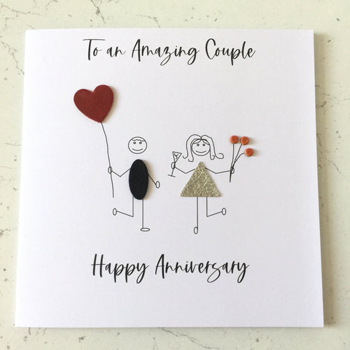 Wedding Anniversary Card Amazing Couple