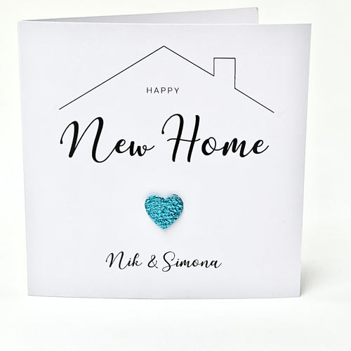 Personalised New Home Card Housewarming Card Moving Home